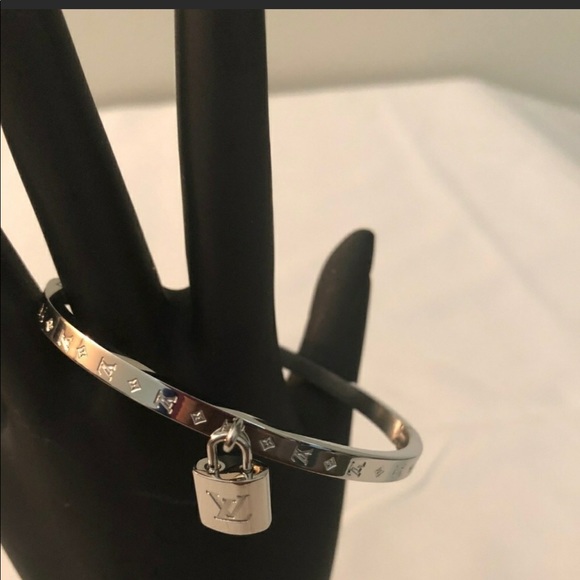 Louis Vuitton Jewelry - Louis Vuitton silver bangle bracelet